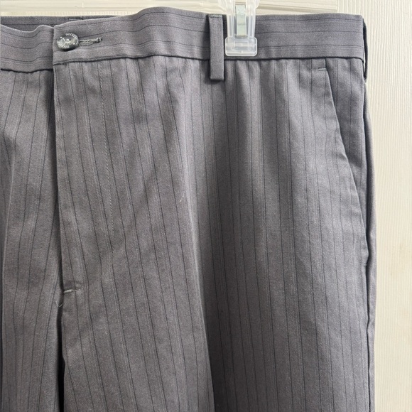 Men's Gray Dress Pants - Picture 2 of 8